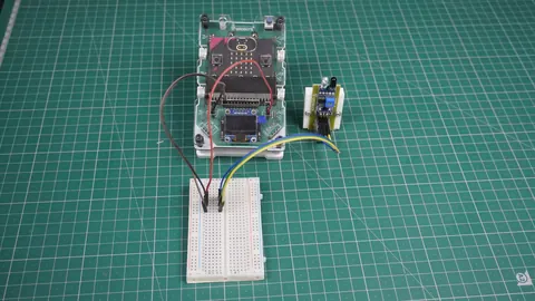An Ultima controller wired to a sensor through a breadboard with jumper wires